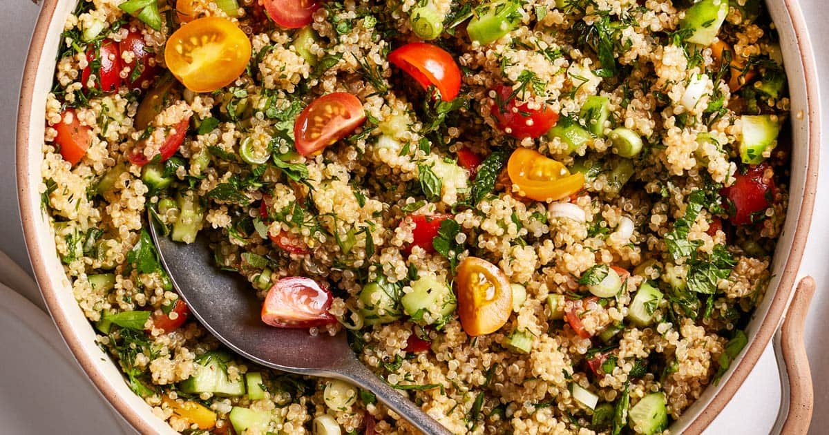 Protein-Rich Quinoa Tabbouleh: A Zesty & Refreshing Salad Twist